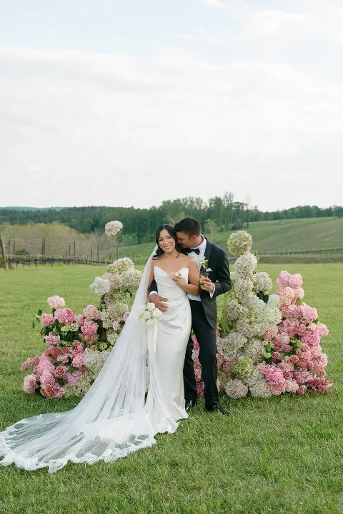 A Pastel Wedding That Brought the South of France to Virginia