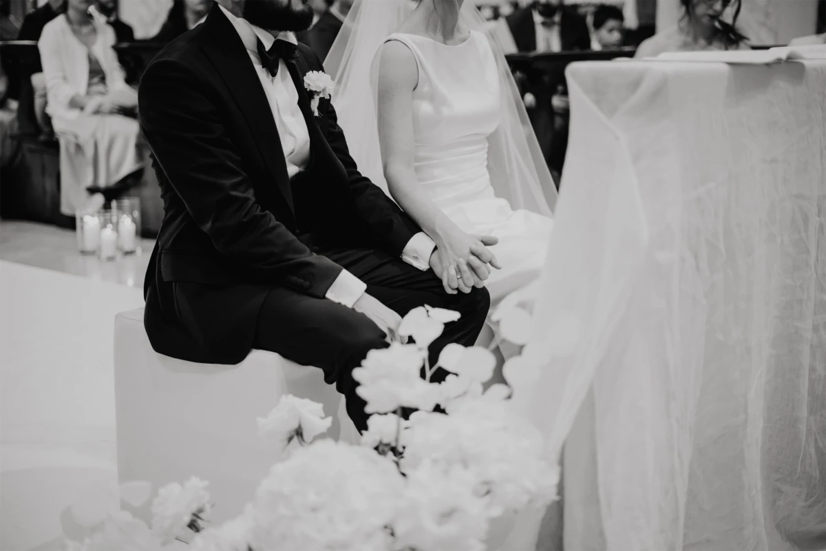 A Classic Wedding for Gaëlle and Federico