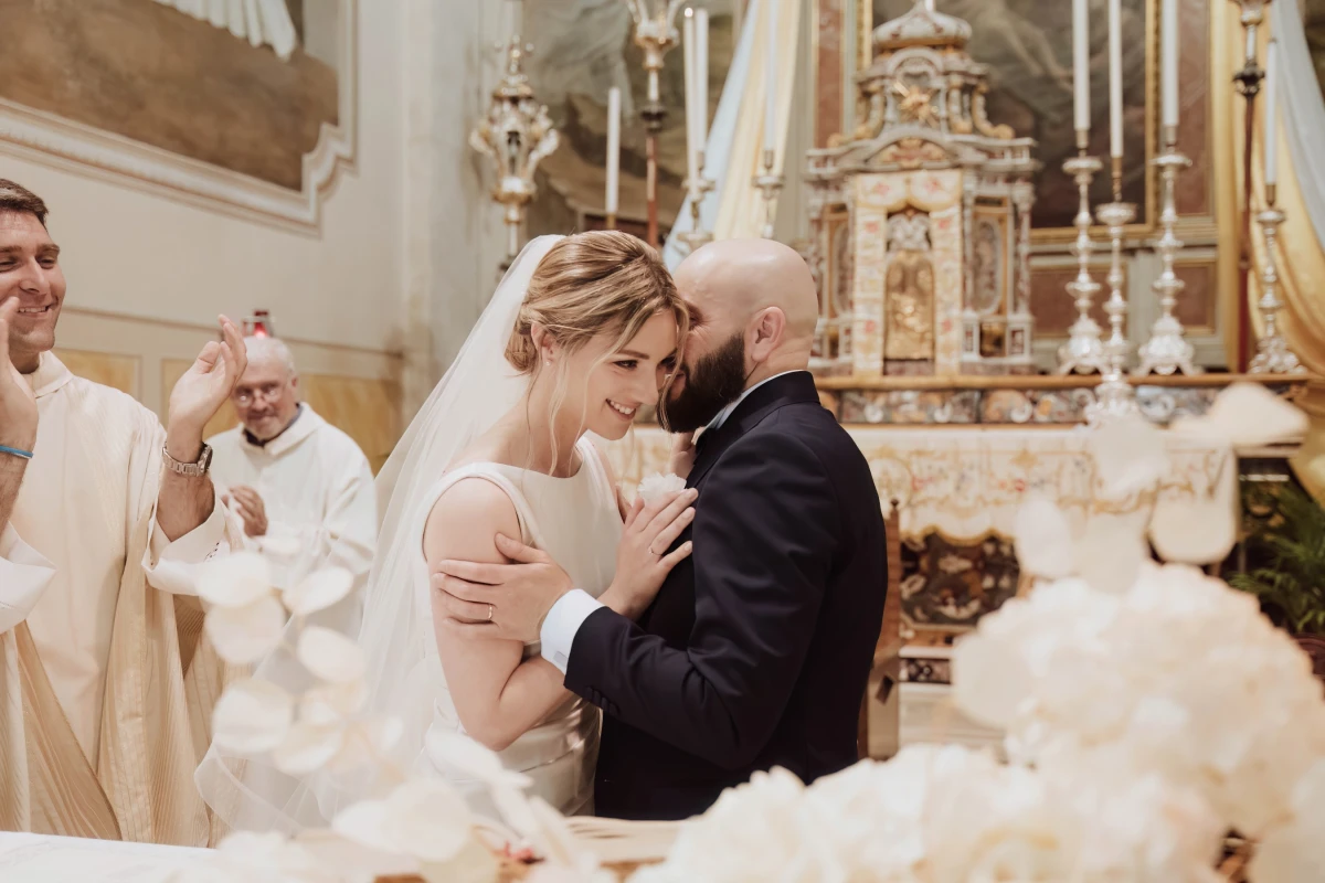 A Classic Wedding for Gaëlle and Federico