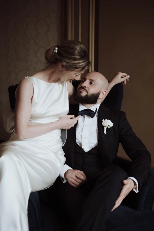 A Classic Wedding for Gaëlle and Federico