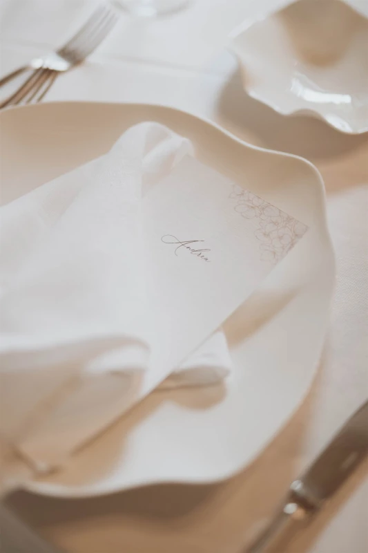 A Classic Wedding for Gaëlle and Federico