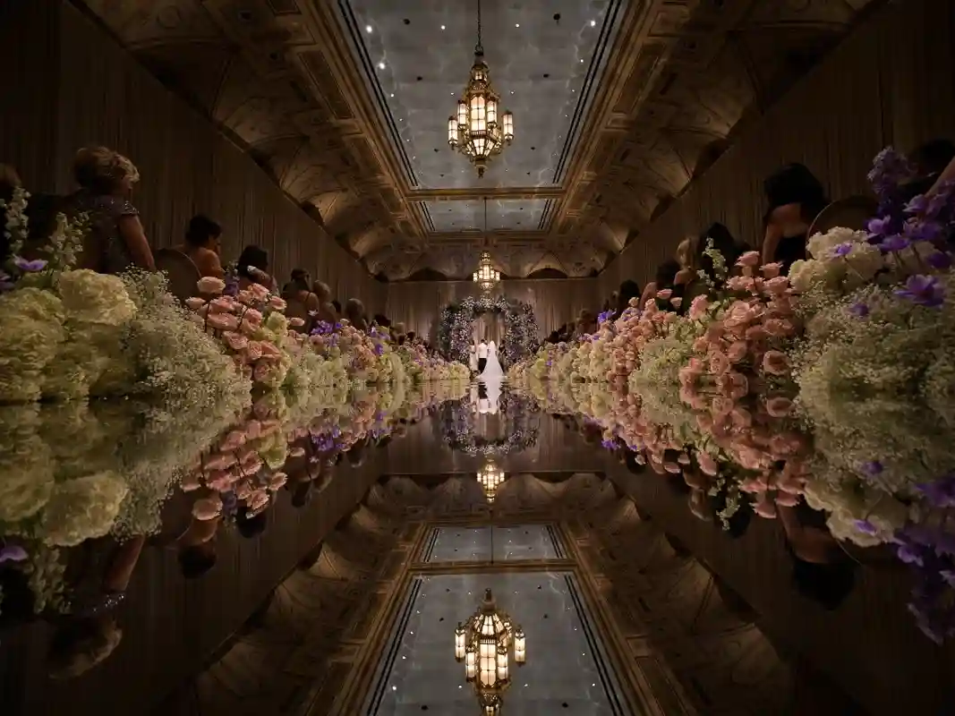 A Glam Wedding for Gal and Alex
