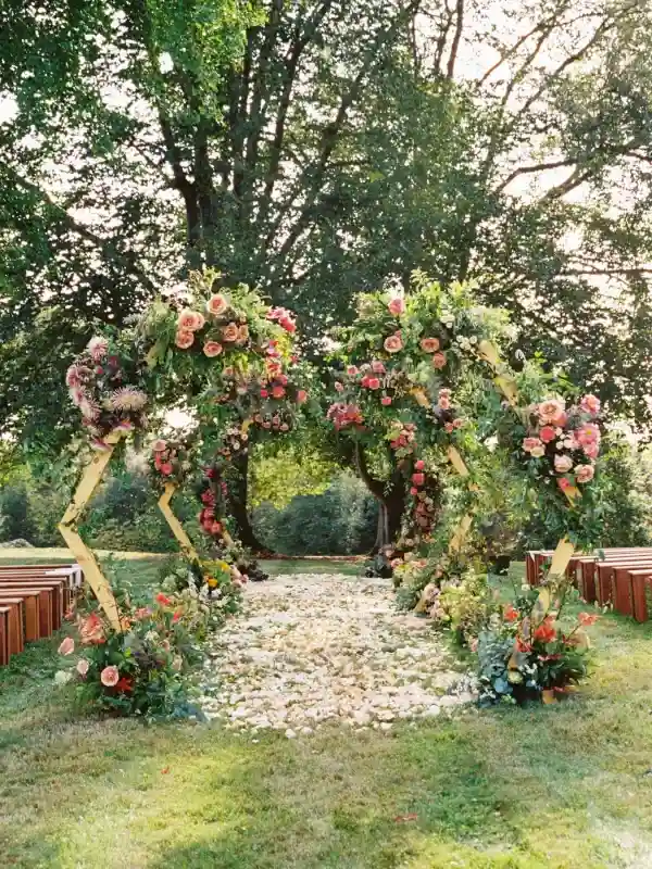 A Colorful Wedding for Georgia and James