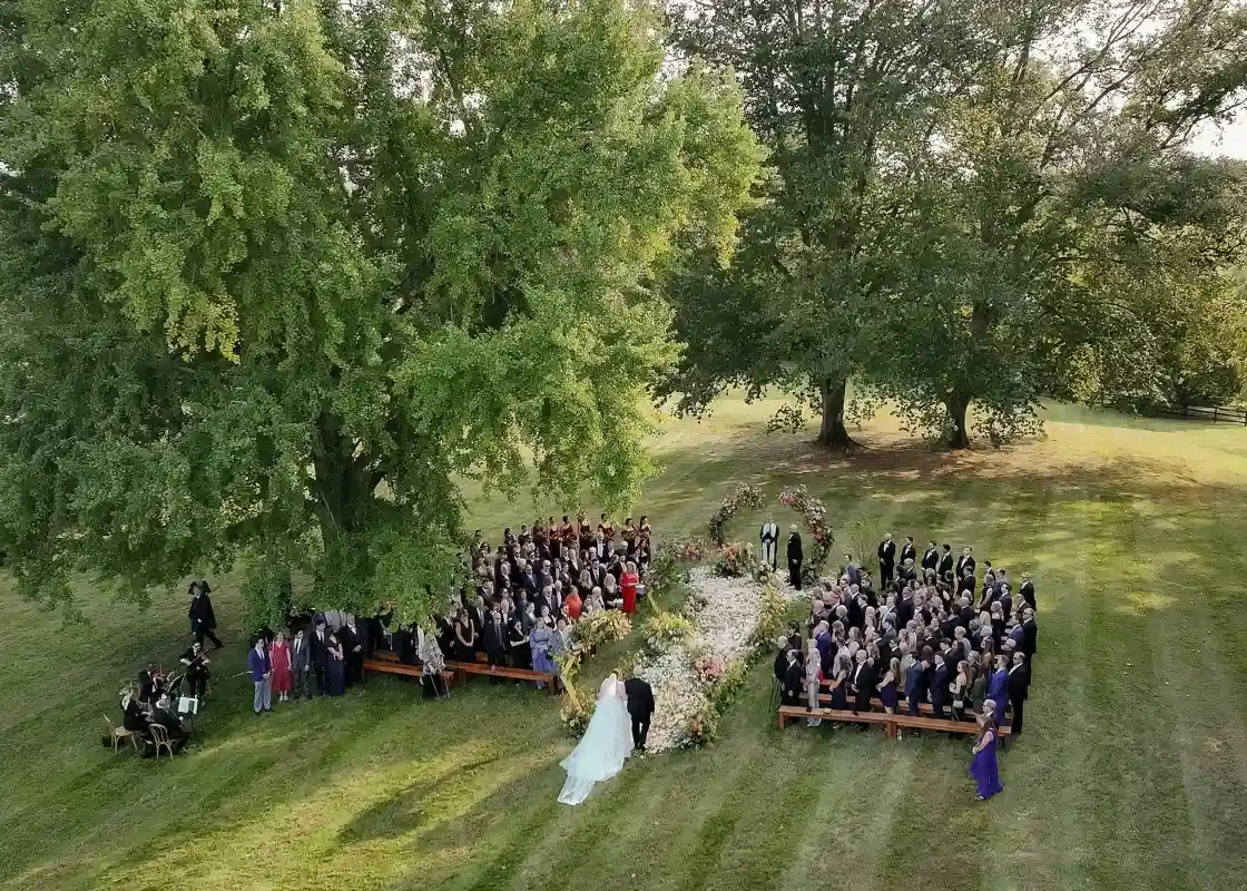 A Colorful Wedding for Georgia and James