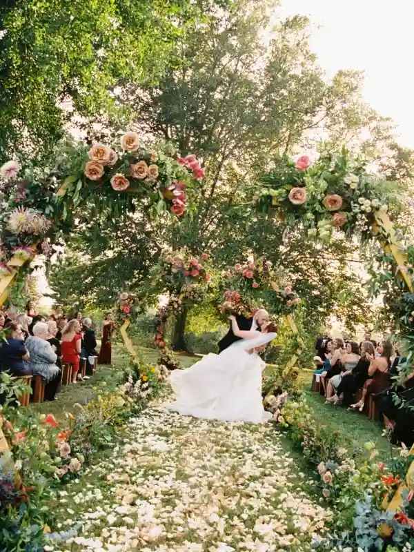 A Colorful Wedding for Georgia and James