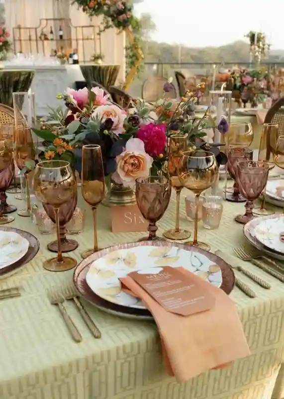 A Colorful Wedding for Georgia and James