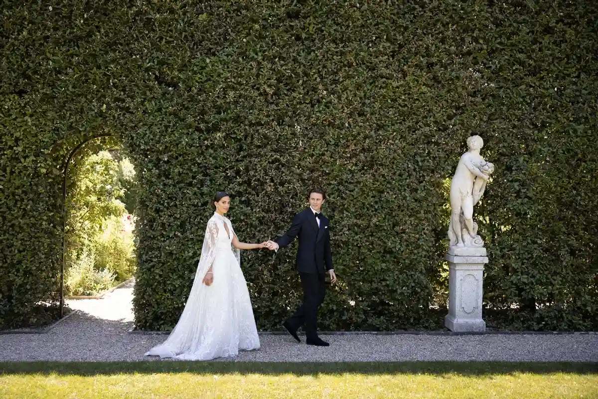 A Glam Wedding for Grace and Benedikt