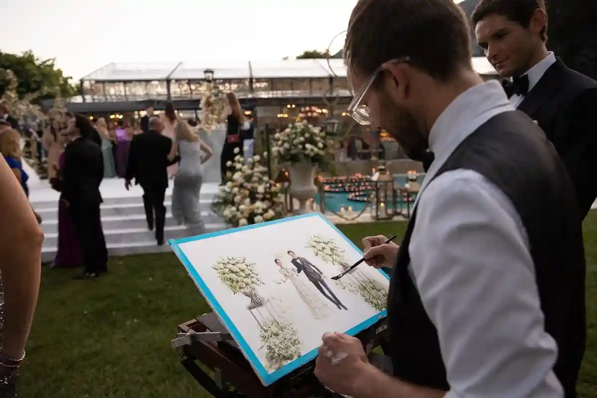 A Glam Wedding for Grace and Benedikt