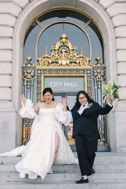 A City Hall Wedding for Heidi and Marian