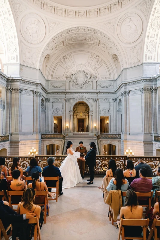A City Hall Wedding for Heidi and Marian