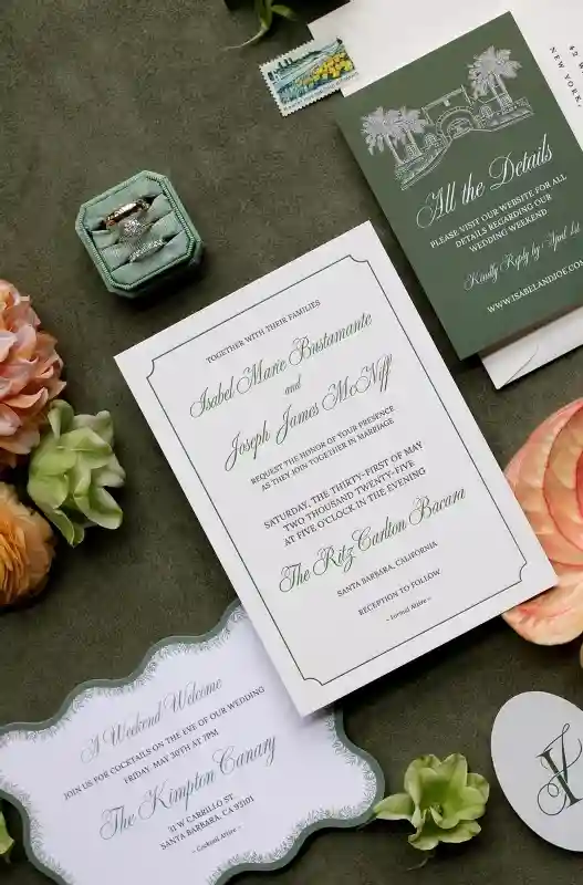 A Beachfront Wedding for Isabel and Joe