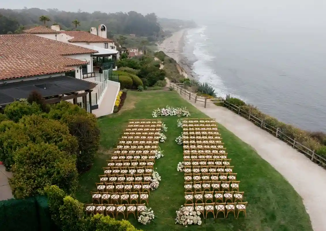 A Beachfront Wedding for Isabel and Joe