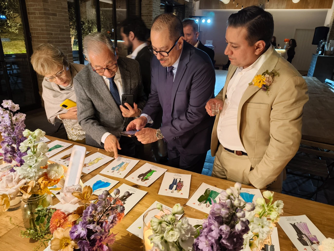 Italian Wedding Painter | Live Painting 