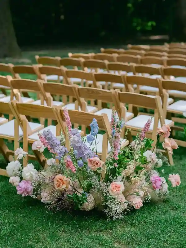A Garden Wedding for Jade and Aladin
