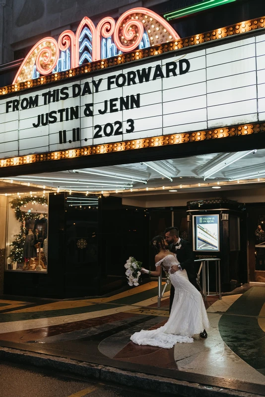 A Glam Wedding for Jenn and Justin