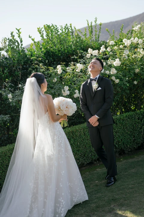 A Garden Wedding for Joyce and Elliot