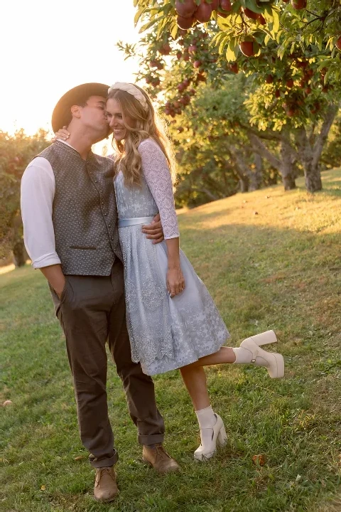 An Orchard Dinner for Kate and Dominic