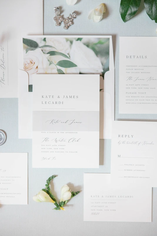 A Formal Wedding for Kate and James