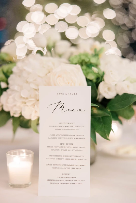 A Formal Wedding for Kate and James