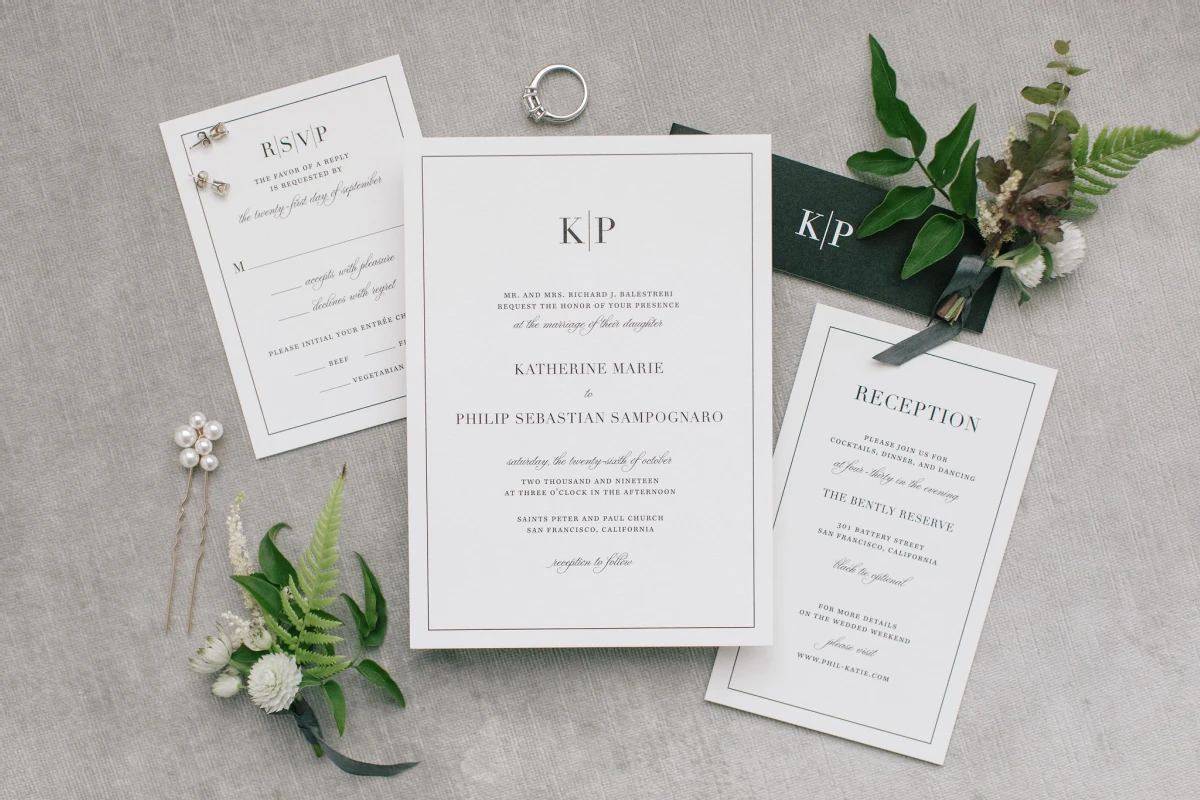 A Formal Wedding for Katie and Phil