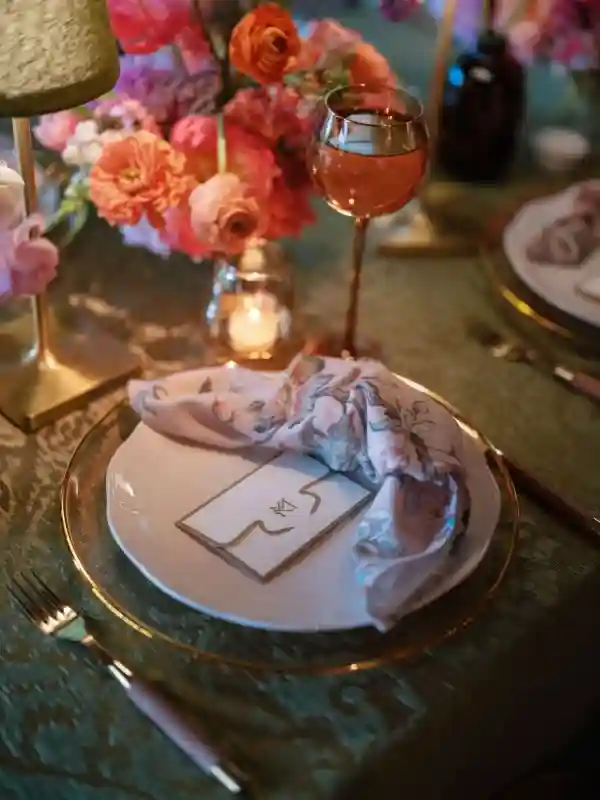 A Colorful Wedding for Keller  and Michael 