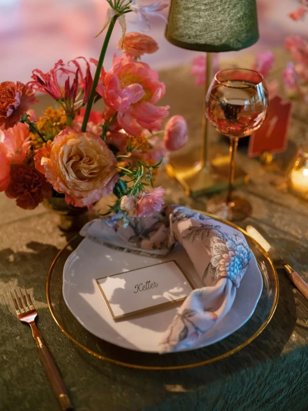 A Colorful Wedding for Keller  and Michael 