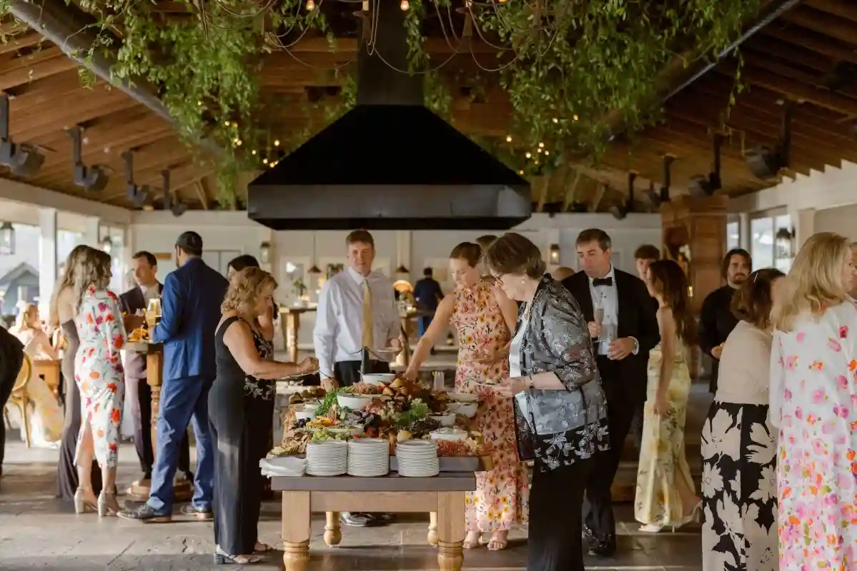 A Colorful Wedding for Keller  and Michael 