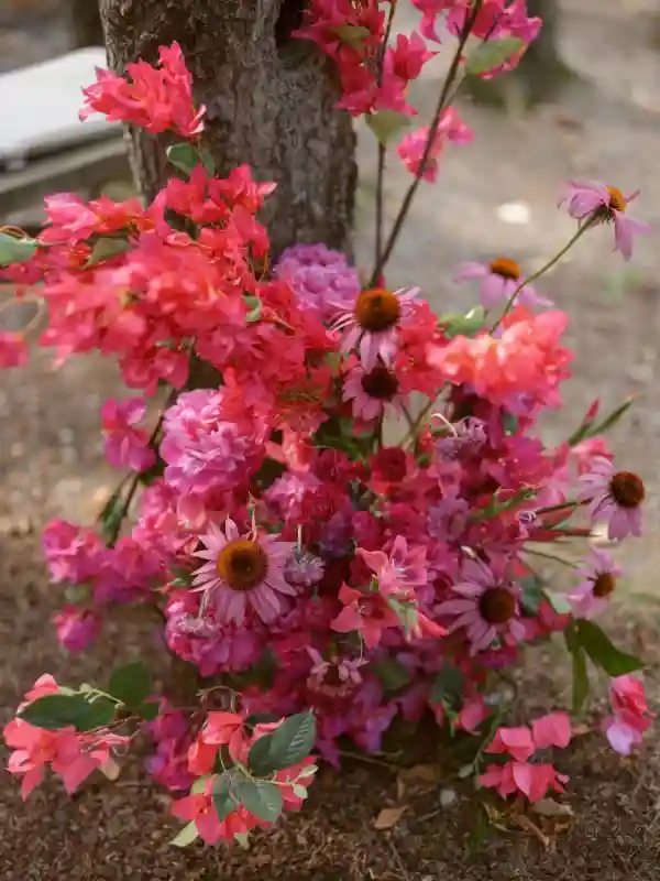 A Colorful Wedding for Keller  and Michael 