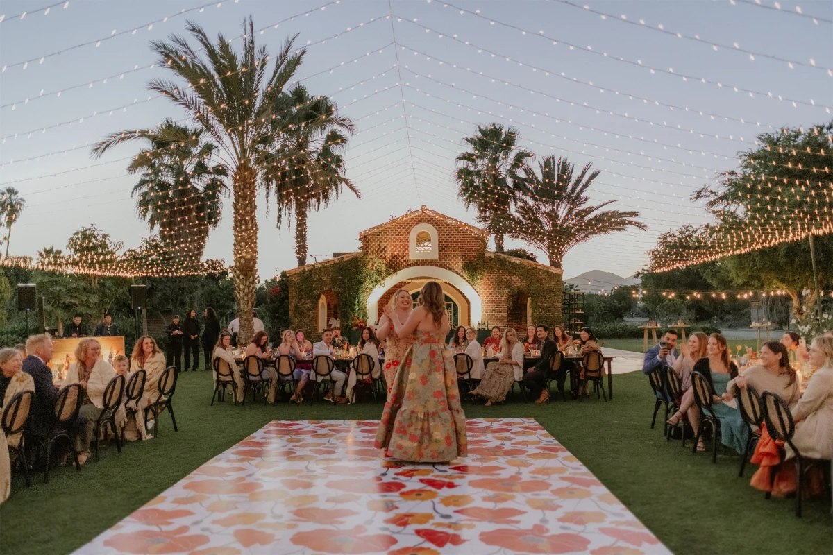 A Colorful Wedding for Kristi and Courtney