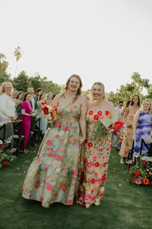 A Colorful Wedding for Kristi and Courtney
