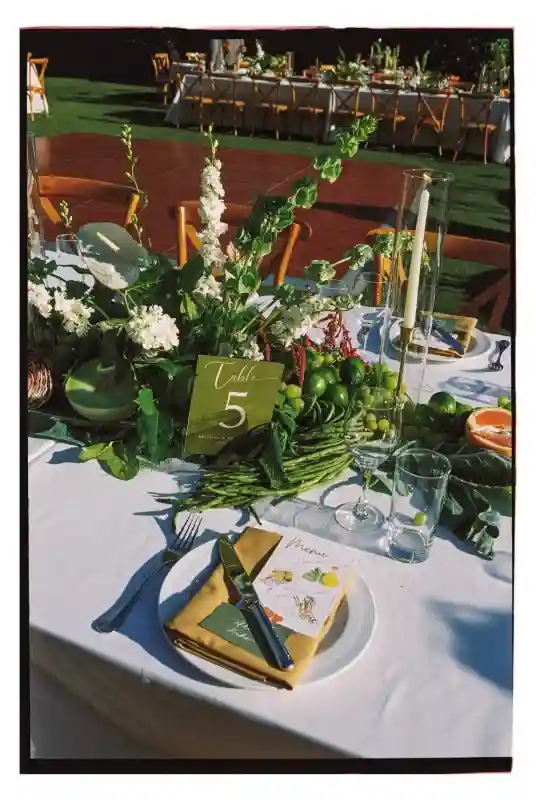 A Fruitful Wedding for Kristina and Christopher