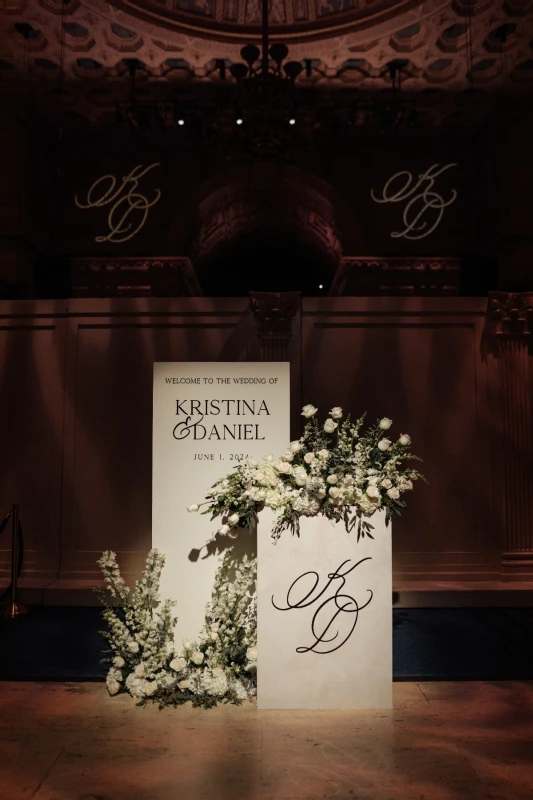 A Glam Wedding for Kristina and Danny