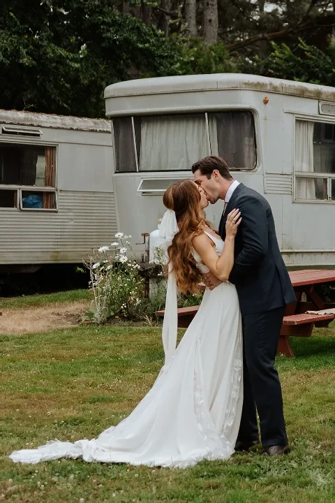 A Camper Wedding for Kylah and Ethan