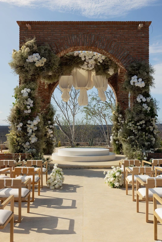 A Baja Wedding Washed Ashore in Shell, Pearl and Sea Glass