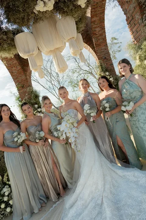 A Baja Wedding Washed Ashore in Shell, Pearl and Sea Glass