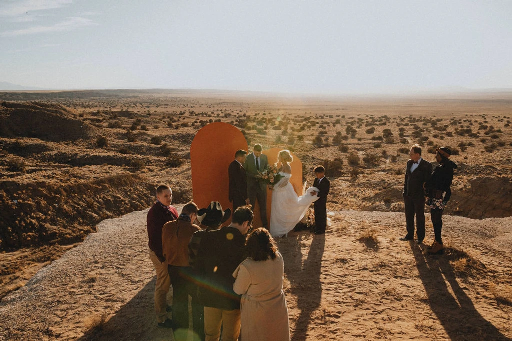 A Desert Wedding for Kylie and Isaiah