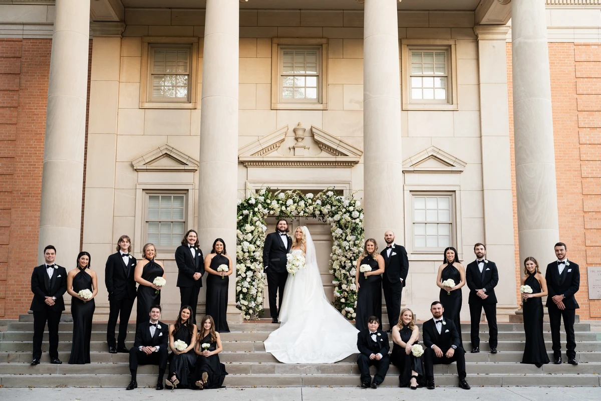 A Glam Wedding for Lauren and Garrett