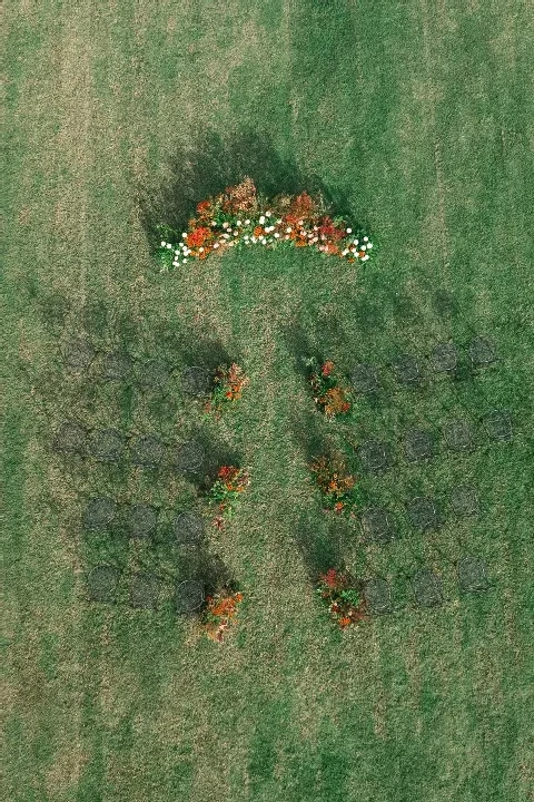 A Garden Cast in Warmth