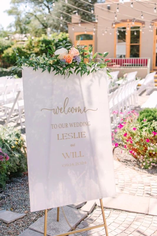 An Outdoor Wedding for Leslie and William