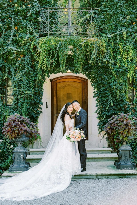 A Garden Wedding for Lillian and Michael