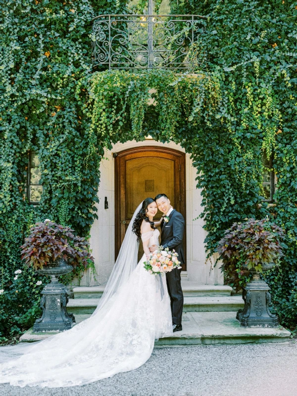 A Garden Wedding for Lillian and Michael