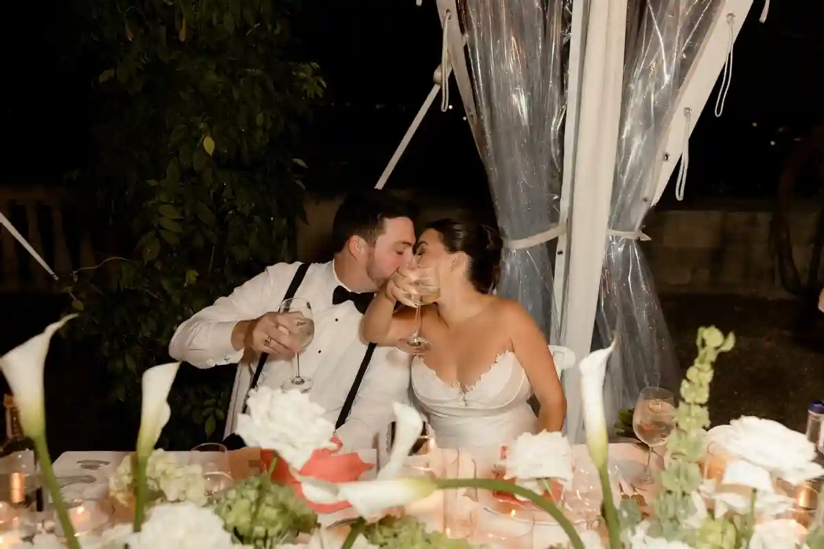 A Formal Wedding for Lily and Kevin
