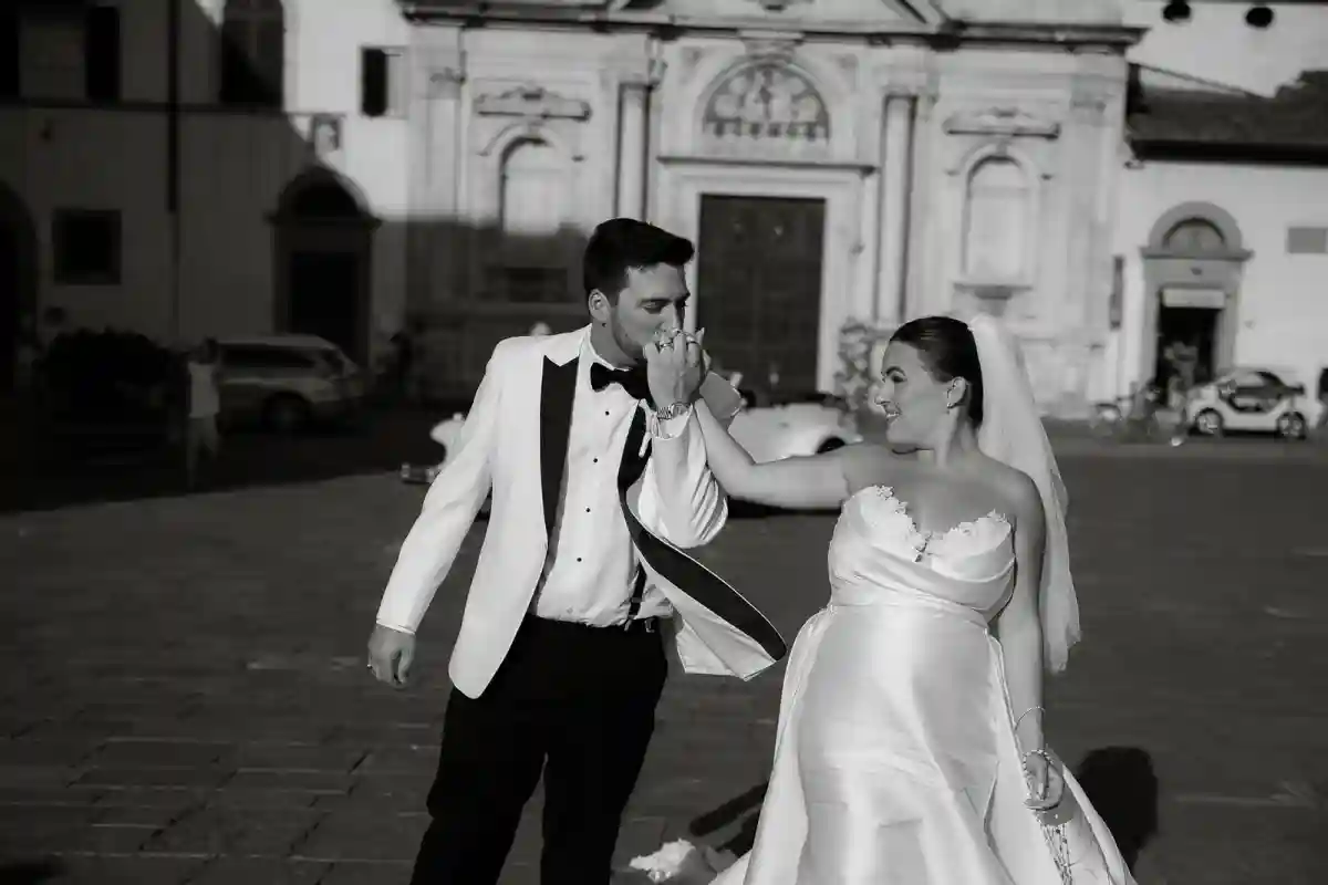A Formal Wedding for Lily and Kevin