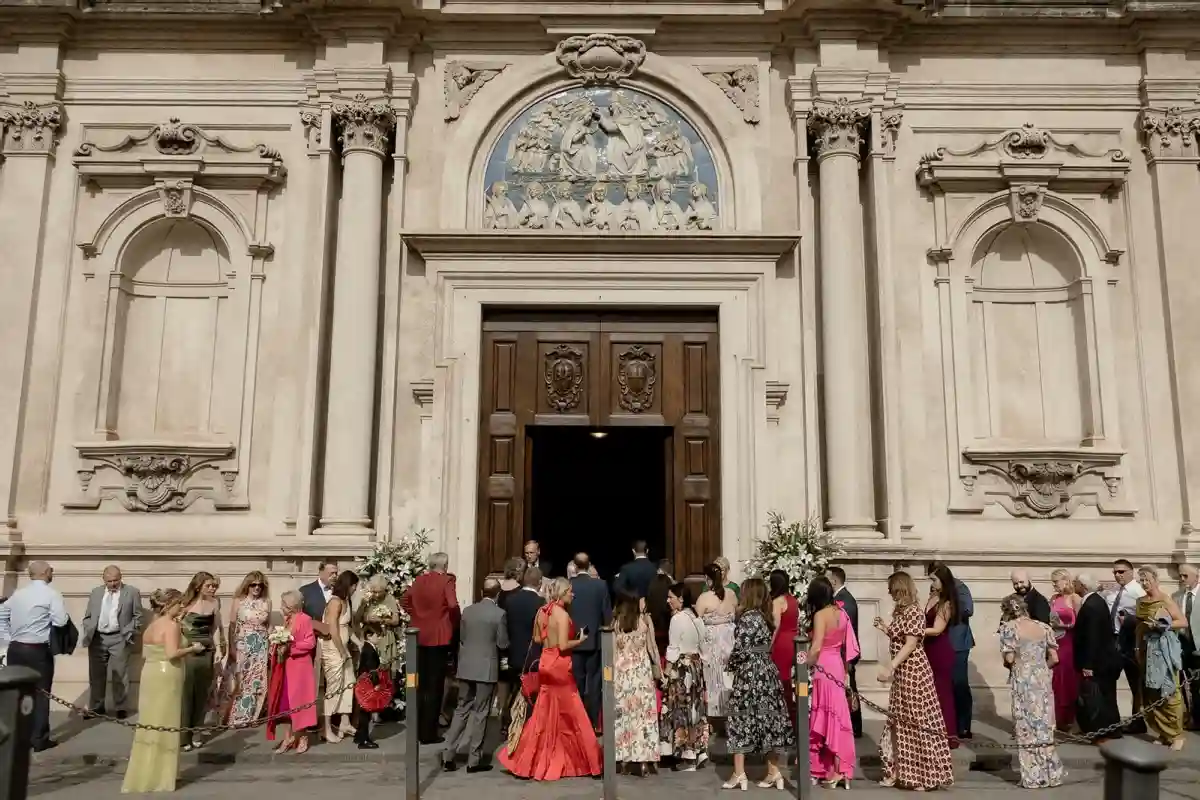 A Formal Wedding for Lily and Kevin