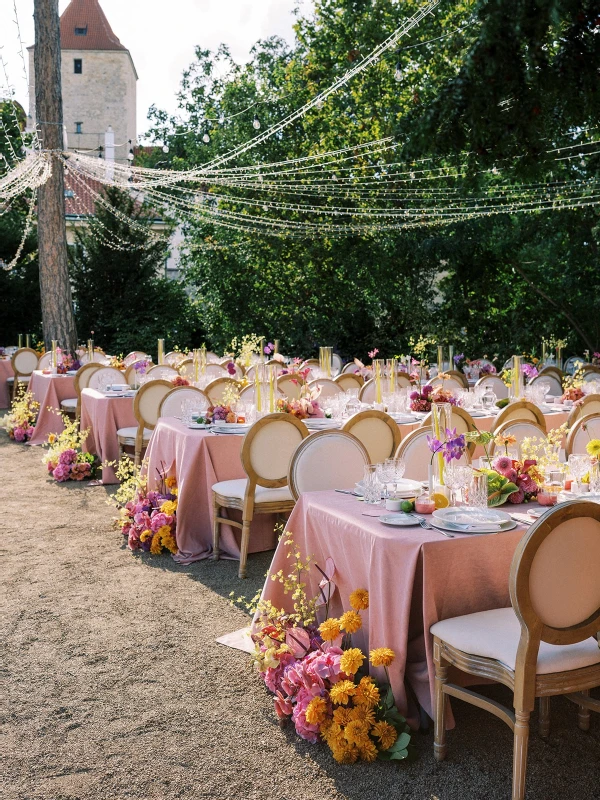 A Colorful Wedding for Maddie and Ander