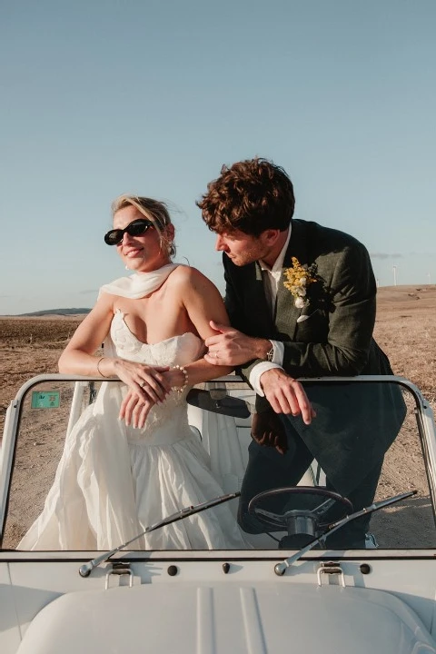 A Desert Wedding for Madeleine and Harry