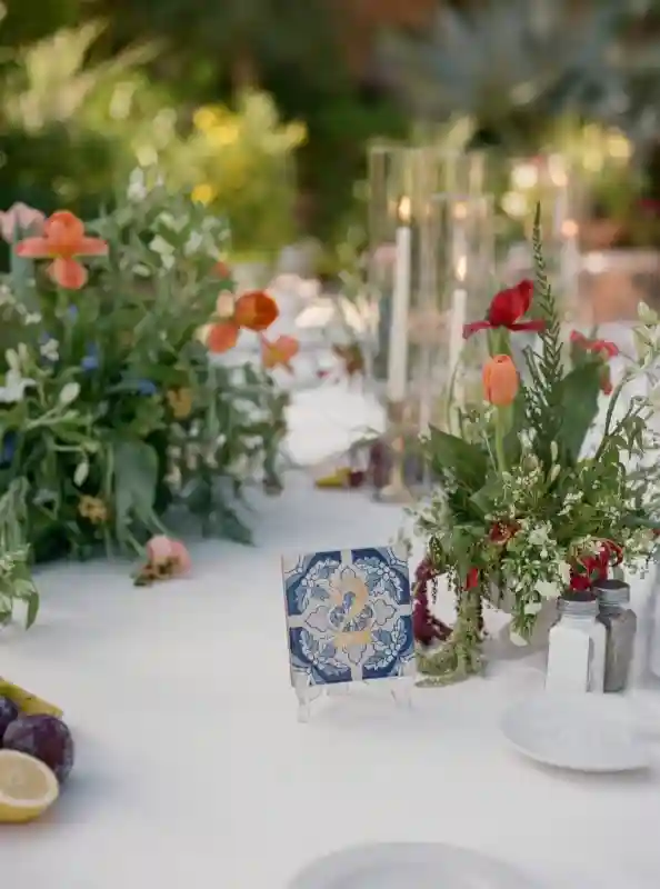 A Colorful Wedding for Magdalena and Marc