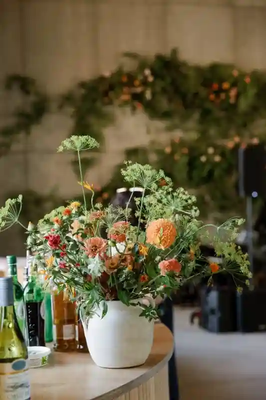 A Colorful Wedding for Margaret  and William 