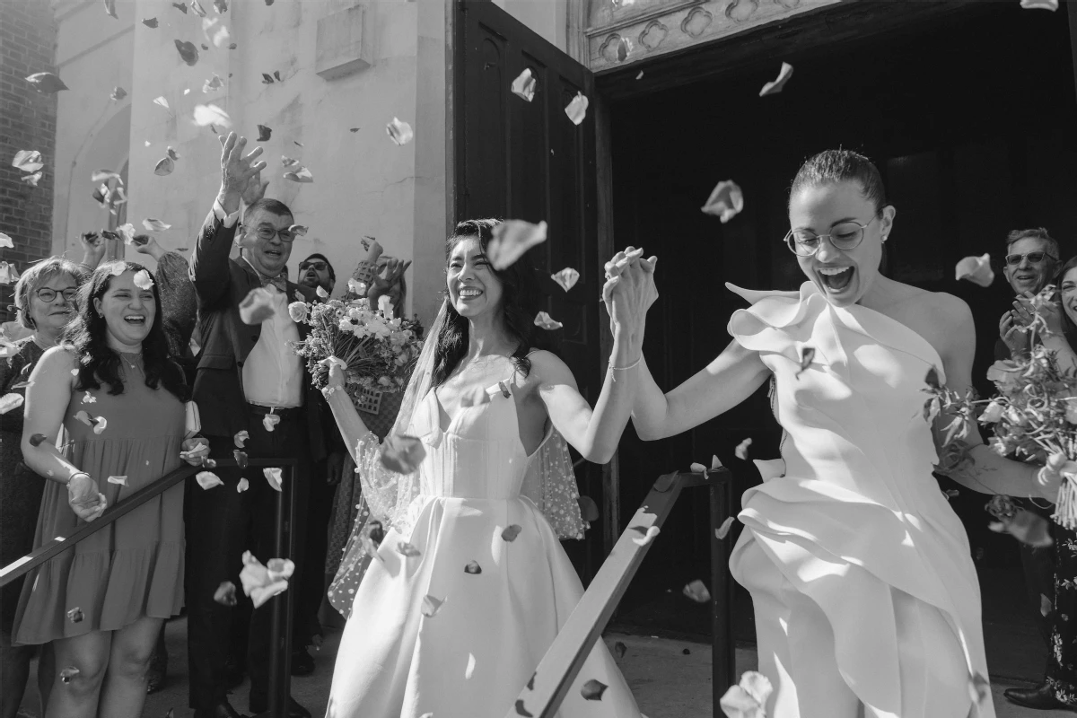 An Indoor Wedding for Margot and Carla