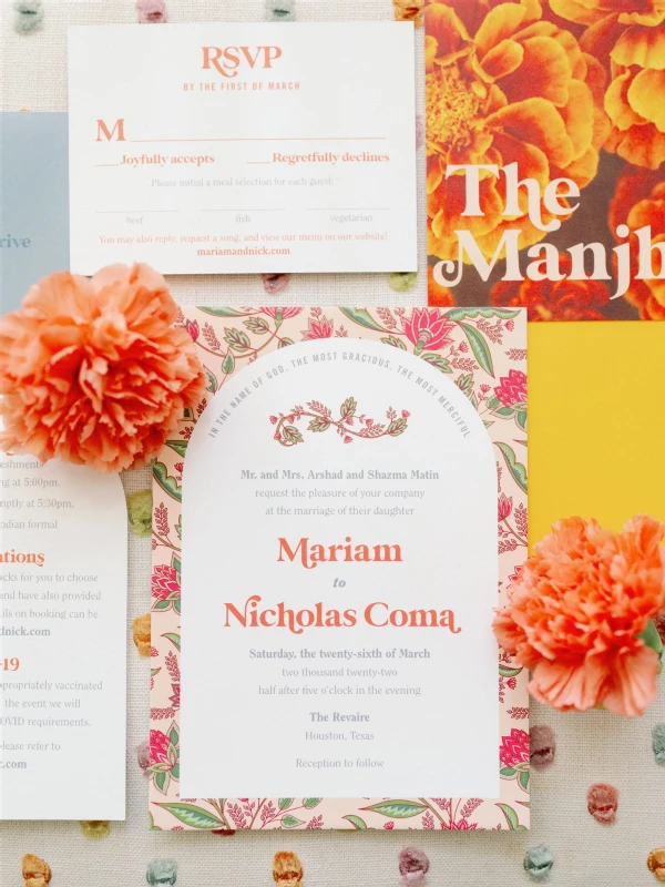 A Glam Wedding for Mariam and Nick